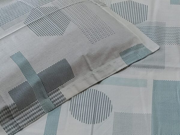 Jaipuri Printed King Size Bedsheet with 2 Zipped Pillow Cover - Image 22