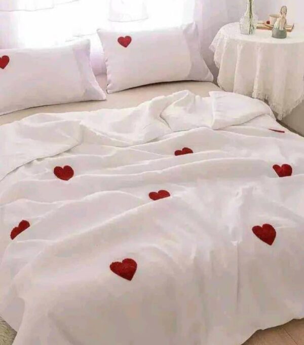 DESIGNER KING SIZE EMBROIDERED BEDSHEETS - Image 10