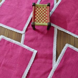 Jute Dining Table Runner Set