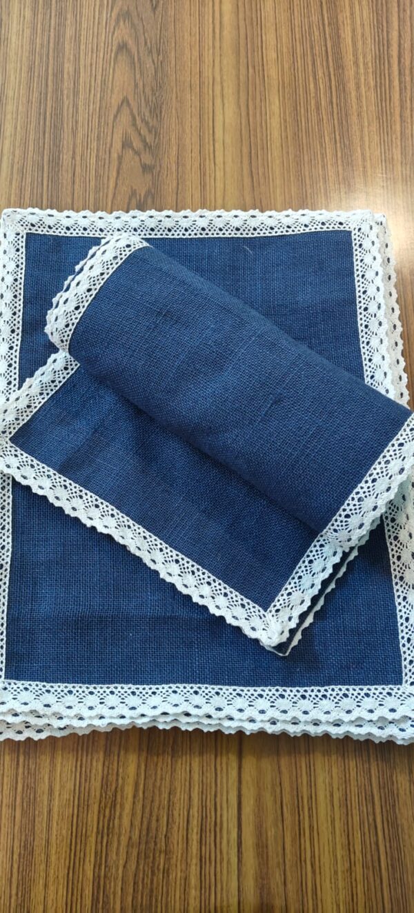 Jute Dining Table Runner Set - Image 11