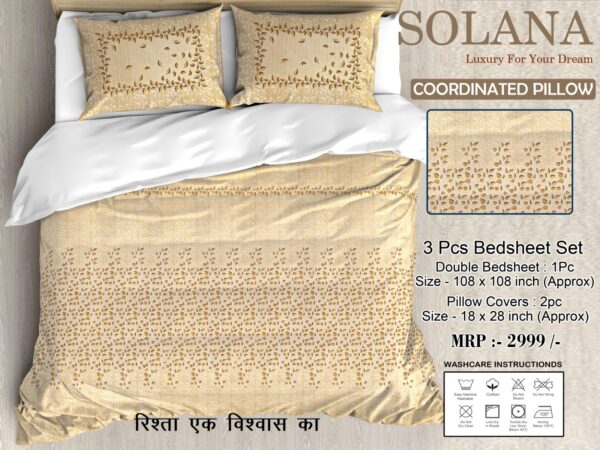 Solana Premium Bedsheets