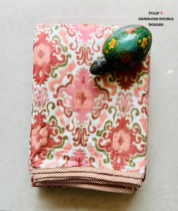 TULIP HANDLOOK DOUBLE BED DOHARS PREMIUM COLLECTION - Image 7