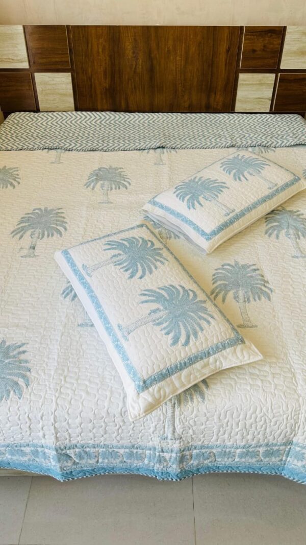 PREMIUM WHITE BEAUTY QUILTED BEDCOVER COLLECTION - Image 6
